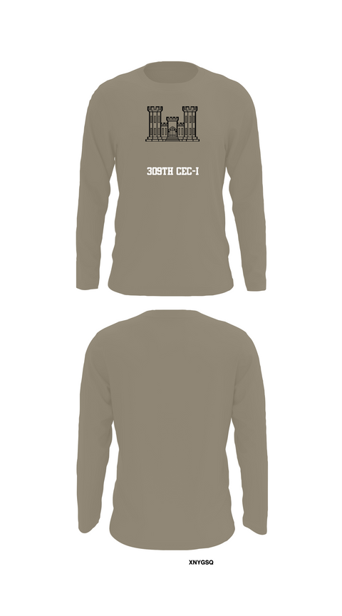 Long Sleeve Performance Shirt, 309th CEC-I, , Teamtime, Team time, sublimation, custom sports apparel, team uniforms, spirit wear, spiritwear, sports uniforms, custom shirts, team store, custom team store, fundraiser sports, apparel fundraiser