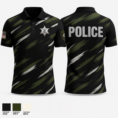 Nashville Police Department 22695418 Short Sleeve Performance Polo - 1