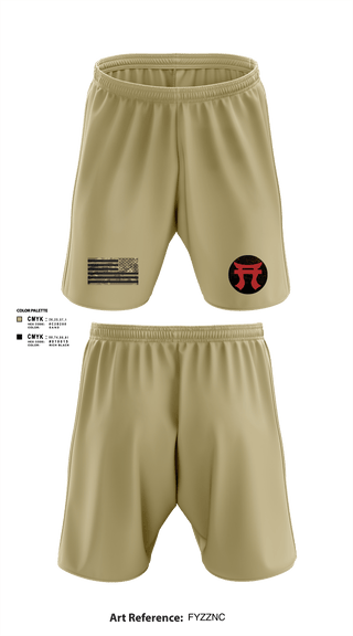 Athletic Shorts With Pockets, 187th Iron Rakkasans, Army, Teamtime, Team time, sublimation, custom sports apparel, team uniforms, spirit wear, spiritwear, sports uniforms, custom shirts, team store, custom team store, fundraiser sports, apparel fundraiser