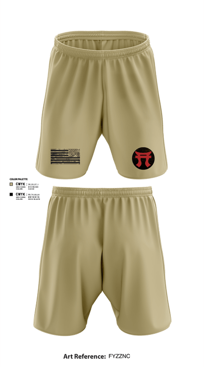 187th Iron Rakkasans 40107465 Athletic Shorts With Pockets - 103