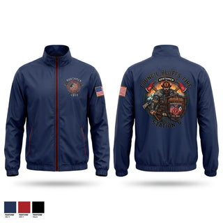 Windbreaker, Northmen, Fire Department, Teamtime, Team time, sublimation, custom sports apparel, team uniforms, spirit wear, spiritwear, sports uniforms, custom shirts, team store, custom team store, fundraiser sports, apparel fundraiser