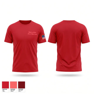 Short Sleeve Performance Shirt, Beaverton Fire Rescue, Fire Department, Teamtime, Team time, sublimation, custom sports apparel, team uniforms, spirit wear, spiritwear, sports uniforms, custom shirts, team store, custom team store, fundraiser sports, apparel fundraiser