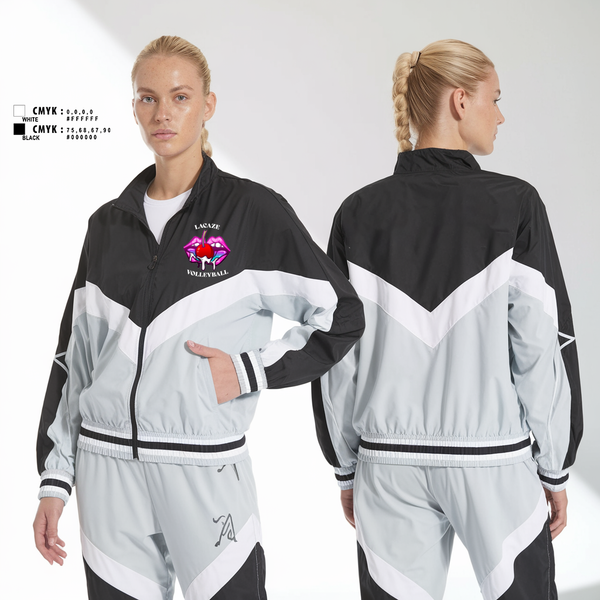 Windbreaker, LaCaze, Women's Volleyball, Teamtime, Team time, sublimation, custom sports apparel, team uniforms, spirit wear, spiritwear, sports uniforms, custom shirts, team store, custom team store, fundraiser sports, apparel fundraiser