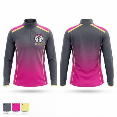 DC Hoops Quarter Zip Jacket - 1
