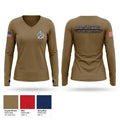670th Military Police Company 35292150 Women's Long Sleeve V-neck Shirt - 1