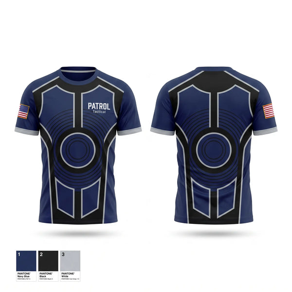 Short Sleeve Performance Shirt, Patrol, Police, Teamtime, Team time, sublimation, custom sports apparel, team uniforms, spirit wear, spiritwear, sports uniforms, custom shirts, team store, custom team store, fundraiser sports, apparel fundraiser