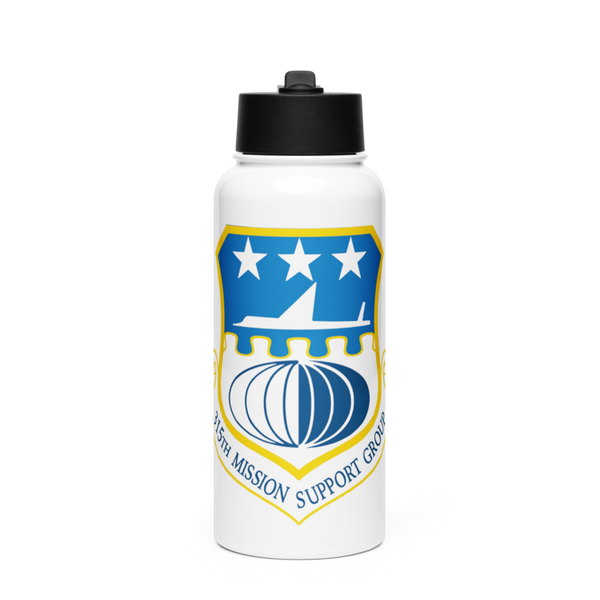 315 MSG 82175130 Stainless Steel Water Bottle with a Straw Lid
