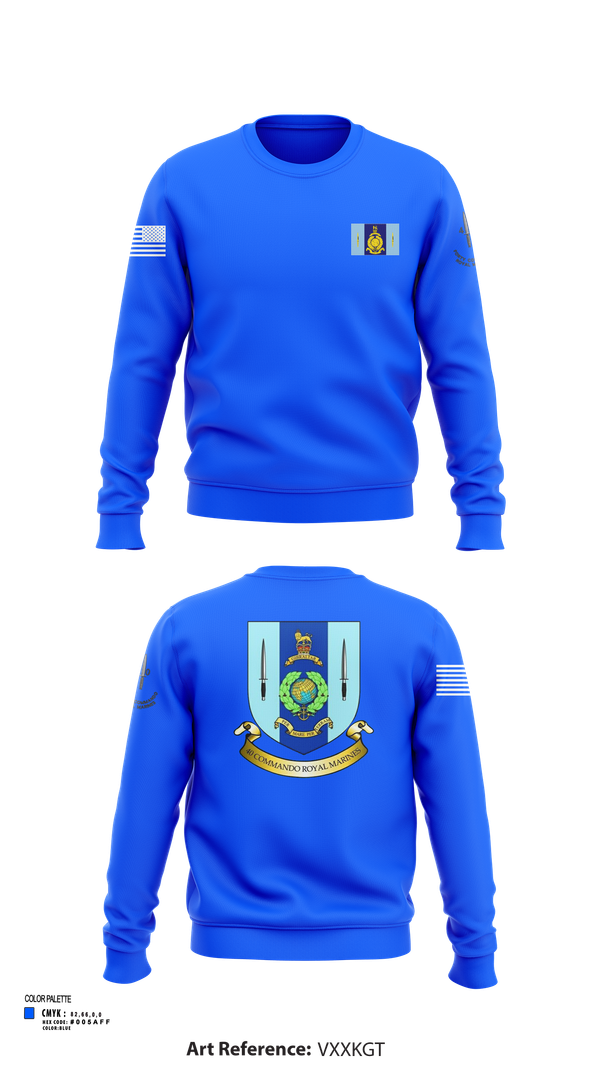 Crew Neck Sweatshirt, 40 Royal marine commando, , Teamtime, Team time, sublimation, custom sports apparel, team uniforms, spirit wear, spiritwear, sports uniforms, custom shirts, team store, custom team store, fundraiser sports, apparel fundraiser