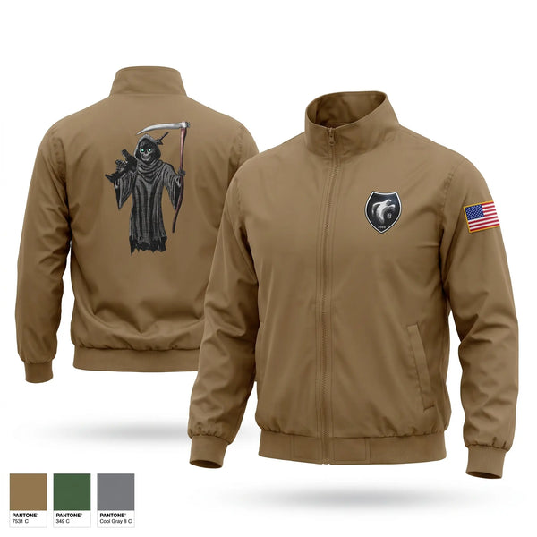 Windbreaker, 2/2CR Ghost Troop 1st Platoon, Army, Teamtime, Team time, sublimation, custom sports apparel, team uniforms, spirit wear, spiritwear, sports uniforms, custom shirts, team store, custom team store, fundraiser sports, apparel fundraiser
