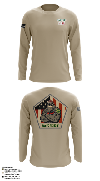 Long Sleeve Performance Shirt, Hayfork Engine 321, , Teamtime, Team time, sublimation, custom sports apparel, team uniforms, spirit wear, spiritwear, sports uniforms, custom shirts, team store, custom team store, fundraiser sports, apparel fundraiser