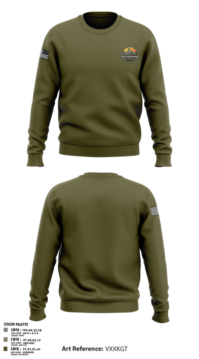 Overboard Marine and RV 25619615 Crew Neck Sweatshirt - 52
