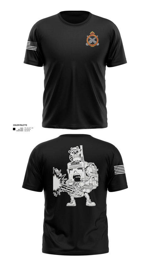 Old School Cotton Feel Shirt, 2nd Platoon, National Guard, Teamtime, Team time, sublimation, custom sports apparel, team uniforms, spirit wear, spiritwear, sports uniforms, custom shirts, team store, custom team store, fundraiser sports, apparel fundraiser