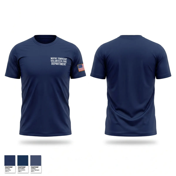 Short Sleeve Performance Shirt, Wayne Township Volunteer Fire Department, Fire Department, Teamtime, Team time, sublimation, custom sports apparel, team uniforms, spirit wear, spiritwear, sports uniforms, custom shirts, team store, custom team store, fundraiser sports, apparel fundraiser