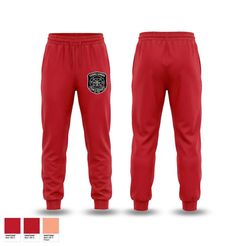Sweatpants, Cerro Gordo Fire Rescue, EMS/EMT, Teamtime, Team time, sublimation, custom sports apparel, team uniforms, spirit wear, spiritwear, sports uniforms, custom shirts, team store, custom team store, fundraiser sports, apparel fundraiser