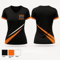 Texas silverbacks 81060417 Women's Short Sleeve V-neck Shirt - 1