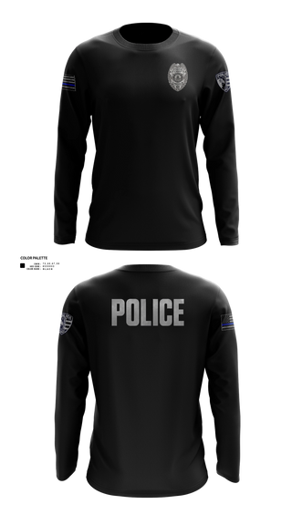 Long Sleeve Performance Shirt, Lincoln Police Department, Police, Teamtime, Team time, sublimation, custom sports apparel, team uniforms, spirit wear, spiritwear, sports uniforms, custom shirts, team store, custom team store, fundraiser sports, apparel fundraiser