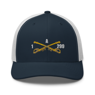 A Troop, 1st squadron-299th Calvary Regiment 70291790 Retro Trucker Hat | Yupoong 6606