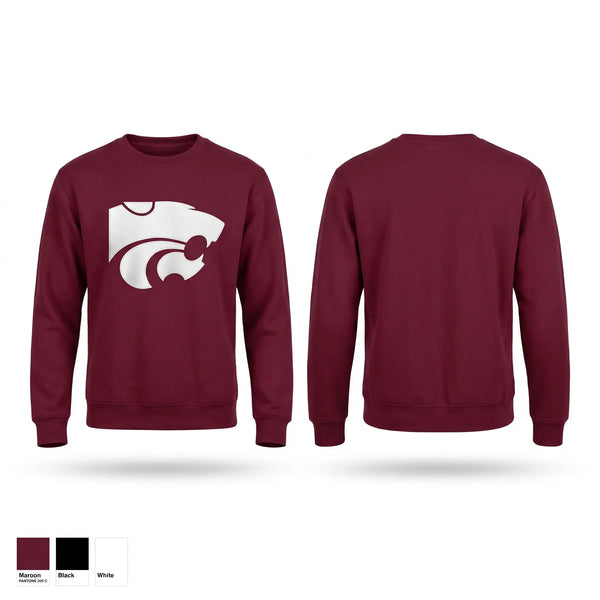 Crew Neck Sweatshirt, Whitehouse Wildcats, , Teamtime, Team time, sublimation, custom sports apparel, team uniforms, spirit wear, spiritwear, sports uniforms, custom shirts, team store, custom team store, fundraiser sports, apparel fundraiser