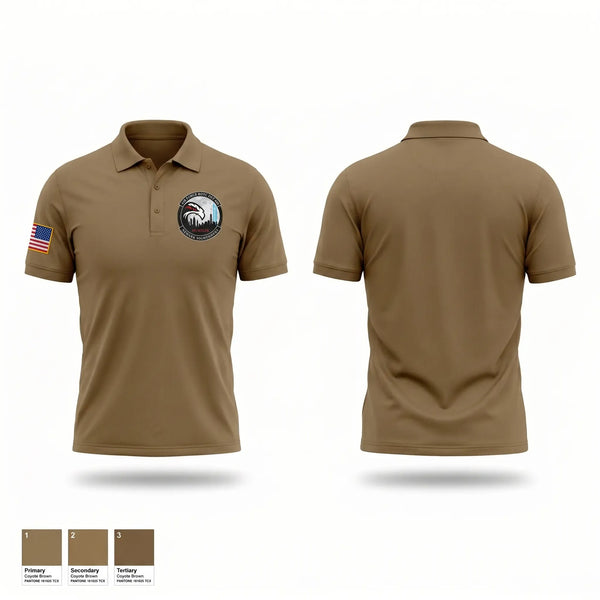Short Sleeve Performance Polo, Air Force ROTC Detachment 490, Air Force, Teamtime, Team time, sublimation, custom sports apparel, team uniforms, spirit wear, spiritwear, sports uniforms, custom shirts, team store, custom team store, fundraiser sports, apparel fundraiser