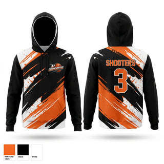 Hoodie, AZ SHARPSHOOTERS, Men's Basketball, Teamtime, Team time, sublimation, custom sports apparel, team uniforms, spirit wear, spiritwear, sports uniforms, custom shirts, team store, custom team store, fundraiser sports, apparel fundraiser
