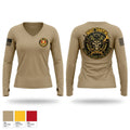 HHC 198th CSSB Women's Long Sleeve V-neck Shirt - 1
