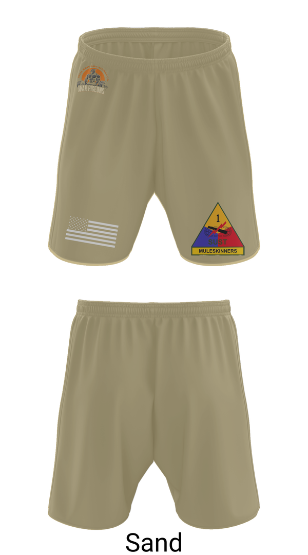 Athletic Shorts With Pockets, 261st War Pigeons, Army, Teamtime, Team time, sublimation, custom sports apparel, team uniforms, spirit wear, spiritwear, sports uniforms, custom shirts, team store, custom team store, fundraiser sports, apparel fundraiser