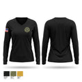 Sarasota County Sheriff's Office Aviation Section 76169465 Women's Long Sleeve V-neck Shirt - 1