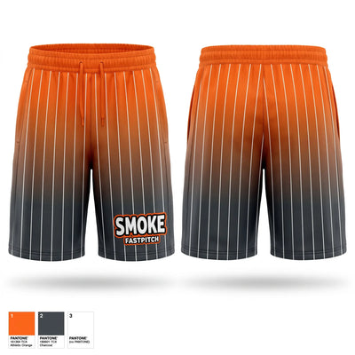 SMOKE FASTPITCH Athletic Shorts With Pockets - 1