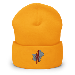 St Clair County Saints Cuffed Beanie | Yupoong 1501KC