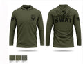 Sioux City SWAT Long Sleeve hooded sunshirt - 12