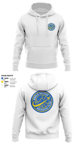Hoodie, World Record Breakers Club, Spirit Store, Teamtime, Team time, sublimation, custom sports apparel, team uniforms, spirit wear, spiritwear, sports uniforms, custom shirts, team store, custom team store, fundraiser sports, apparel fundraiser