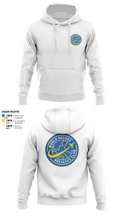World Record Breakers Club 55012769 Hoodie - 1