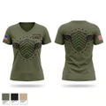Smyrna SWAT 38156173 Women's Short Sleeve V-neck Shirt - 1