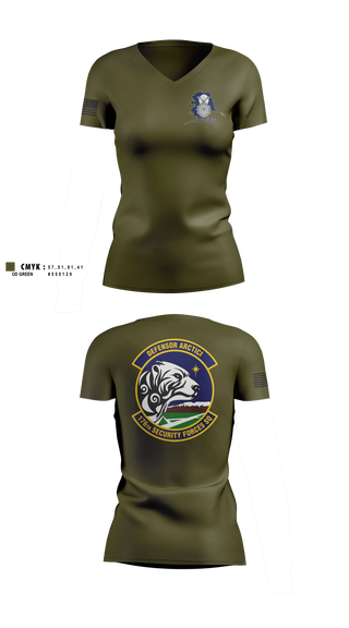 Womens Short Sleeve Vneck Shirt, 176 SFS, National Guard, Teamtime, Team time, sublimation, custom sports apparel, team uniforms, spirit wear, spiritwear, sports uniforms, custom shirts, team store, custom team store, fundraiser sports, apparel fundraiser