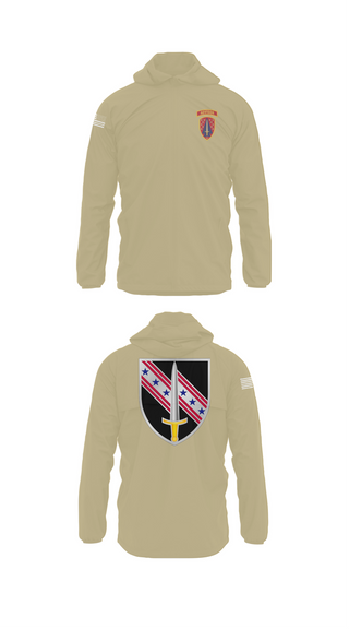 Windbreaker, 6/54th Security Force Assistance Brigade, , Teamtime, Team time, sublimation, custom sports apparel, team uniforms, spirit wear, spiritwear, sports uniforms, custom shirts, team store, custom team store, fundraiser sports, apparel fundraiser