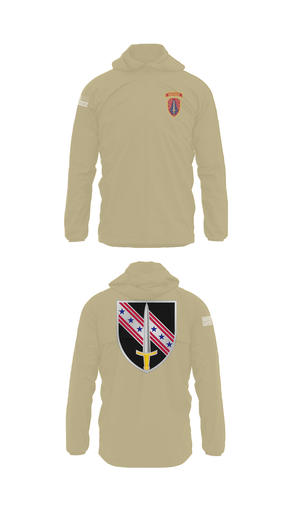 Windbreaker, 6/54th Security Force Assistance Brigade, , Teamtime, Team time, sublimation, custom sports apparel, team uniforms, spirit wear, spiritwear, sports uniforms, custom shirts, team store, custom team store, fundraiser sports, apparel fundraiser