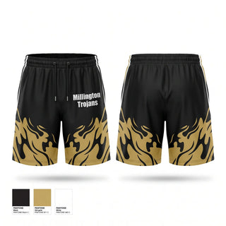 Athletic Shorts With Pockets, Millington Trojans, Wrestling, Teamtime, Team time, sublimation, custom sports apparel, team uniforms, spirit wear, spiritwear, sports uniforms, custom shirts, team store, custom team store, fundraiser sports, apparel fundraiser