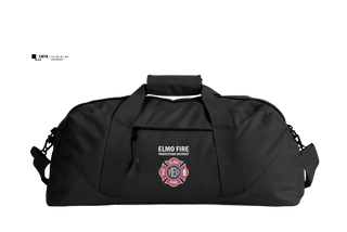 Duffle Bag, Elmo Fire Protection District, Fire Department, Teamtime, Team time, sublimation, custom sports apparel, team uniforms, spirit wear, spiritwear, sports uniforms, custom shirts, team store, custom team store, fundraiser sports, apparel fundraiser