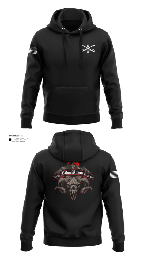 Hoodie, 1st Platoon / B CO / 2-5 CAV, Army, Teamtime, Team time, sublimation, custom sports apparel, team uniforms, spirit wear, spiritwear, sports uniforms, custom shirts, team store, custom team store, fundraiser sports, apparel fundraiser