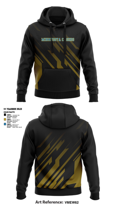 Minnesota Cagers 40422132 Hoodie - 1