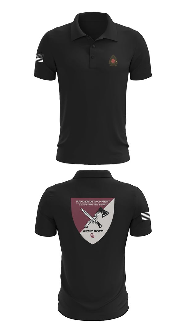 Short Sleeve Performance Polo, FY 25-26 OU RC, Army, Teamtime, Team time, sublimation, custom sports apparel, team uniforms, spirit wear, spiritwear, sports uniforms, custom shirts, team store, custom team store, fundraiser sports, apparel fundraiser