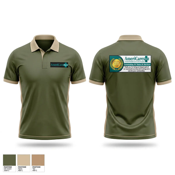 Short Sleeve Performance Polo, Americare Plus, , Teamtime, Team time, sublimation, custom sports apparel, team uniforms, spirit wear, spiritwear, sports uniforms, custom shirts, team store, custom team store, fundraiser sports, apparel fundraiser