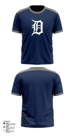 Short Sleeve Performance Shirt, Tigers, Baseball, Teamtime, Team time, sublimation, custom sports apparel, team uniforms, spirit wear, spiritwear, sports uniforms, custom shirts, team store, custom team store, fundraiser sports, apparel fundraiser