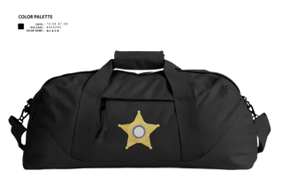 Duffle Bag, Lincoln County Narcotics, Police, Teamtime, Team time, sublimation, custom sports apparel, team uniforms, spirit wear, spiritwear, sports uniforms, custom shirts, team store, custom team store, fundraiser sports, apparel fundraiser