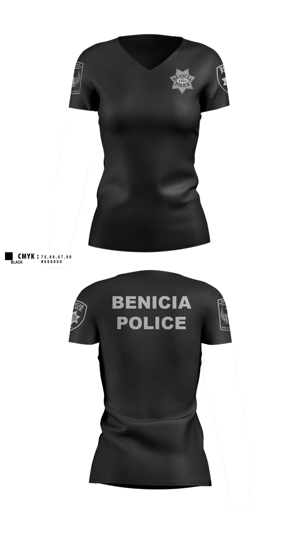 Womens Short Sleeve Vneck Shirt, Bpd mff, , Teamtime, Team time, sublimation, custom sports apparel, team uniforms, spirit wear, spiritwear, sports uniforms, custom shirts, team store, custom team store, fundraiser sports, apparel fundraiser