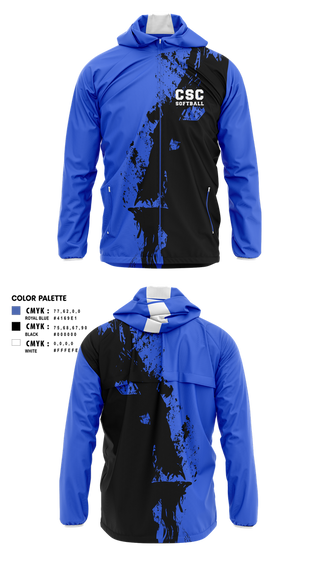Windbreaker, CSC Softball, Softball, Teamtime, Team time, sublimation, custom sports apparel, team uniforms, spirit wear, spiritwear, sports uniforms, custom shirts, team store, custom team store, fundraiser sports, apparel fundraiser