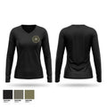 Warren County Women's Long Sleeve V-neck Shirt - 1