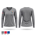 Penns Creek Fire Dept. Women's Long Sleeve V-neck Shirt - 1