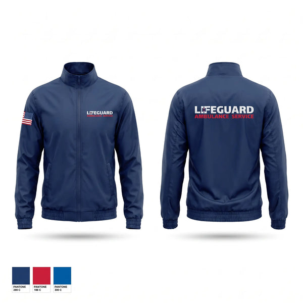 Windbreaker, Lifeguard ambulance, EMS/EMT, Teamtime, Team time, sublimation, custom sports apparel, team uniforms, spirit wear, spiritwear, sports uniforms, custom shirts, team store, custom team store, fundraiser sports, apparel fundraiser