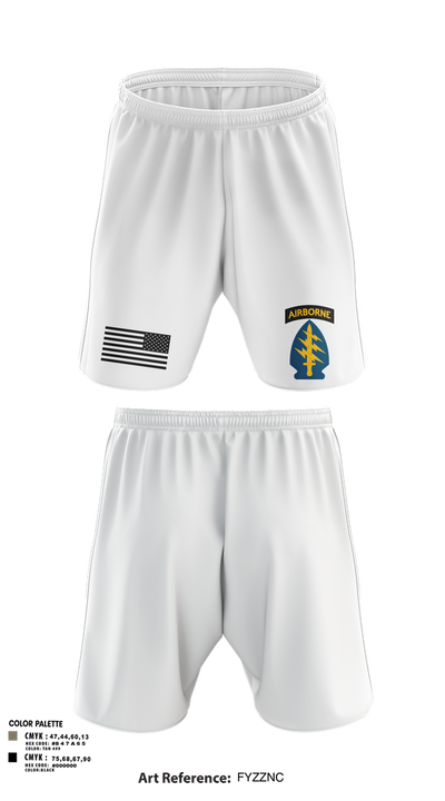 5th Special Forces Group 48922041 Athletic Shorts With Pockets - 2